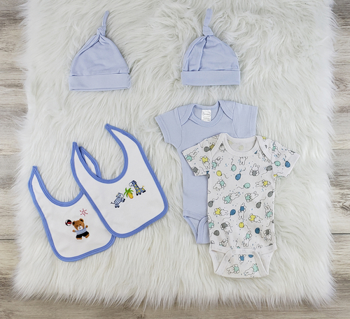 bambini 6 pc layette baby clothes set bambini 6 pc layette baby clothes set