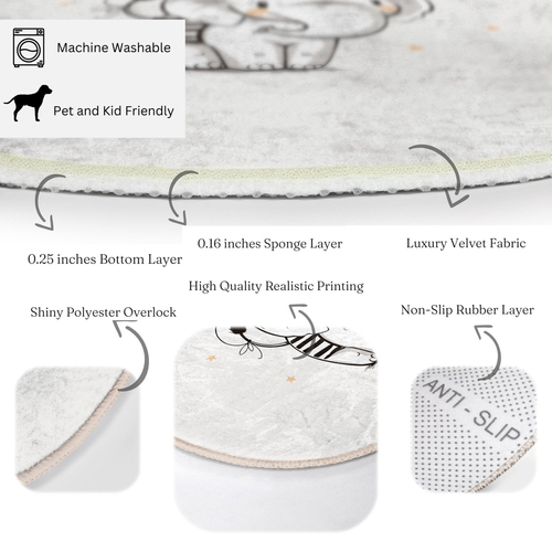 adorable baby elephant nursery room rug | homeezone adorable baby elephant nursery room rug | homeezone