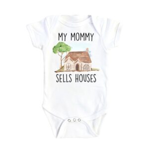 real estate baby boy girl clothes infant bodysuit funny cute newborn